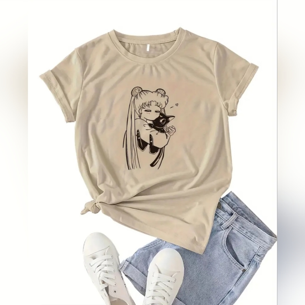 Sailor Moon Anime Crew Neck